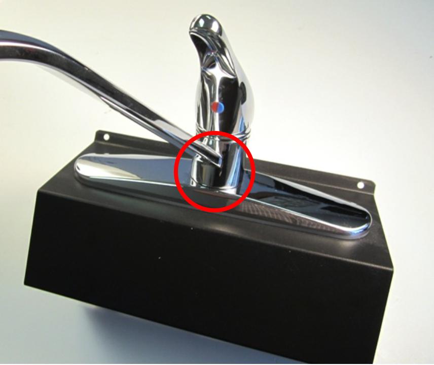 If your kitchen faucet has a swivel spout and is leaking at the base of the spout, then the spout seal kit may need to be replaced.