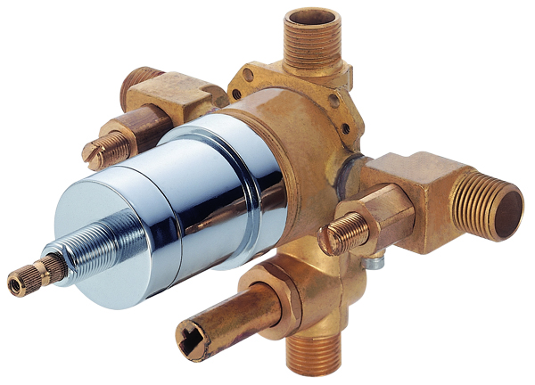 If you've installed a tub/shower valve and have noticed that water is leaking from a crack or hole in the shower valve, the valve may need to be replaced.
