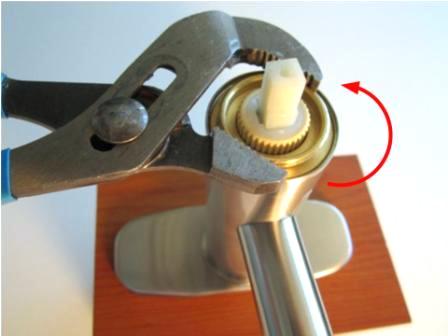 Cartridge and lock nut