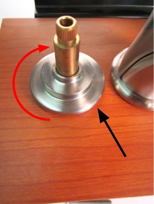 Reinstall the trim ring, if applicable.