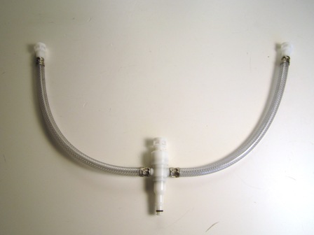 Kitchen Faucet With Y-Adapter and Integrated Diverter